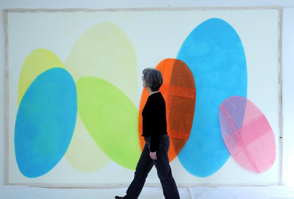 Impasse, work in progress 2015. 210 x 350cm.